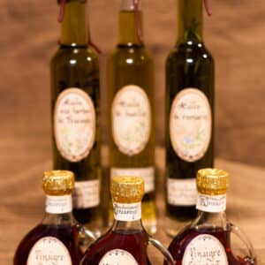 Vinaigres et huiles
