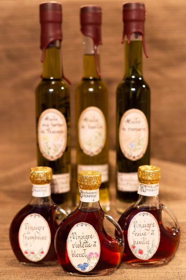 Vinaigres et huiles