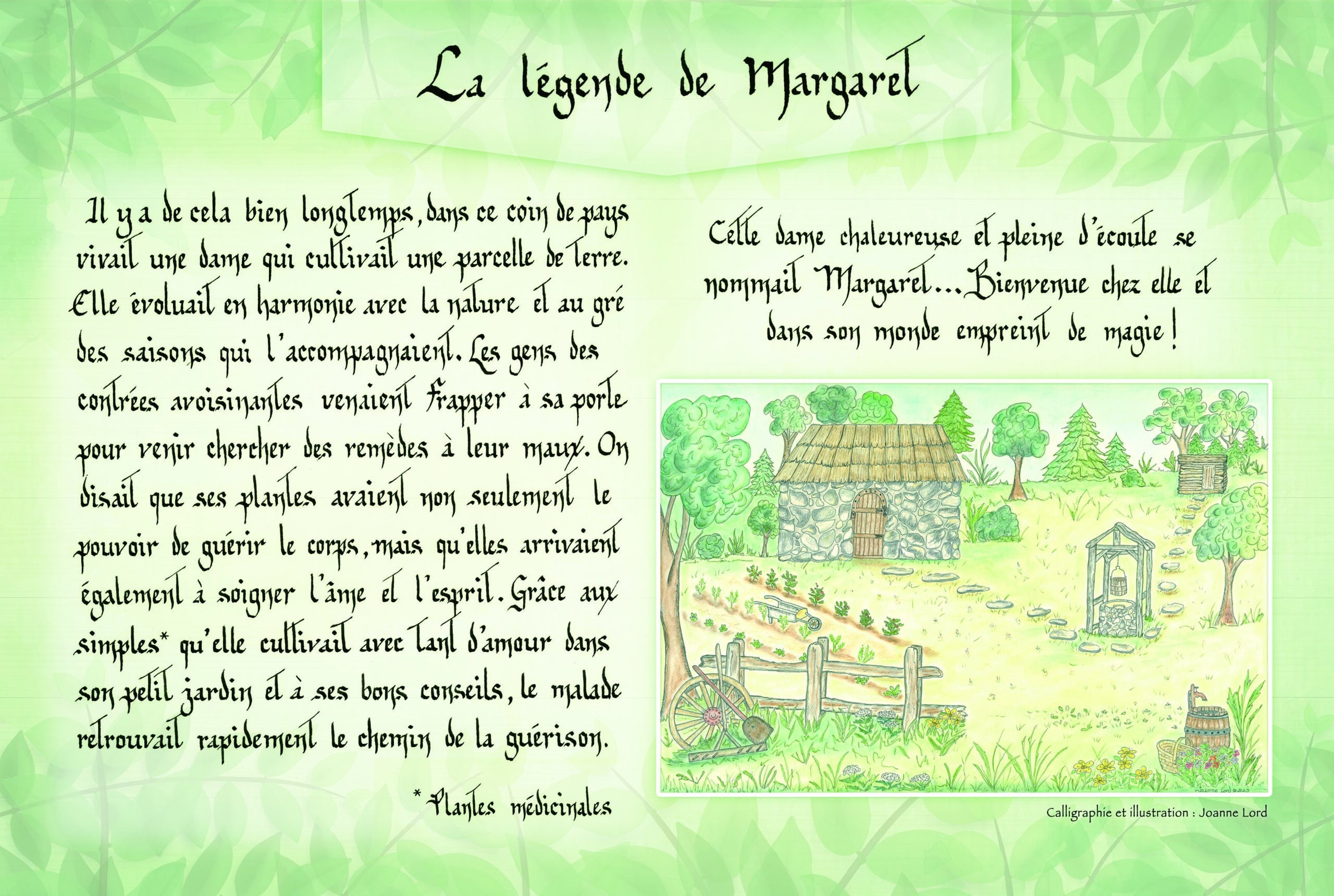 la legende de margaret sans espace